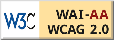 WCAG-Logo.png Level Double-A conformance, W3C WAI Web Content Accessibility Guidelines 2.0